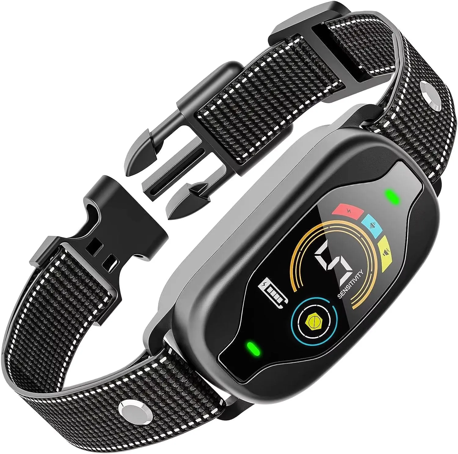 Anti-Bark Dog Collar with Smart Protection and Multi-Level Sensitivity