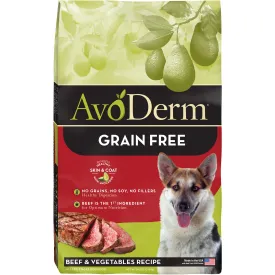 AvoDerm Beef & Vegetables Grain Free Recipe 4lb