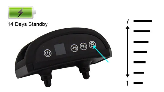 Bark Collar with Vibrate, Beep and on or off shock Option (2025 Collection)