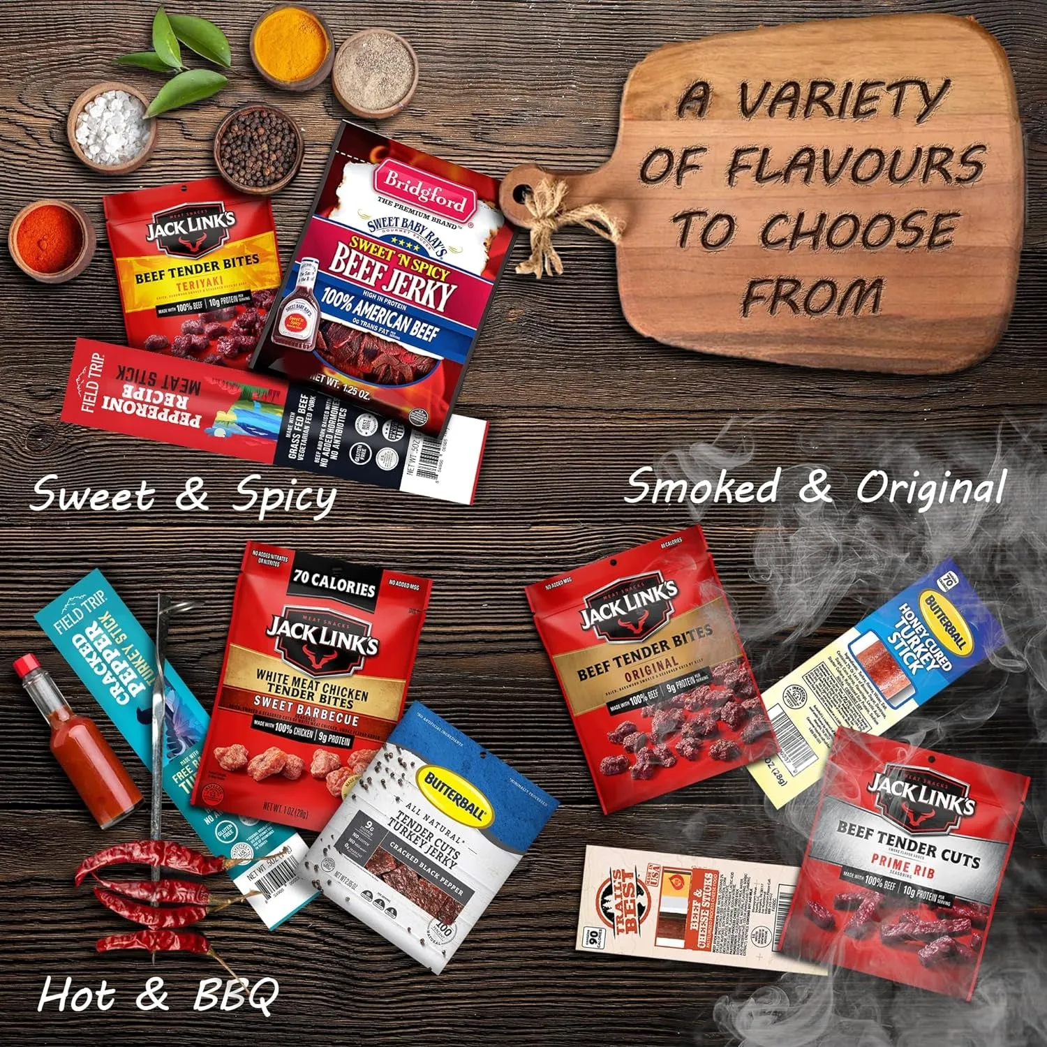 Beef Jerky Gift Basket