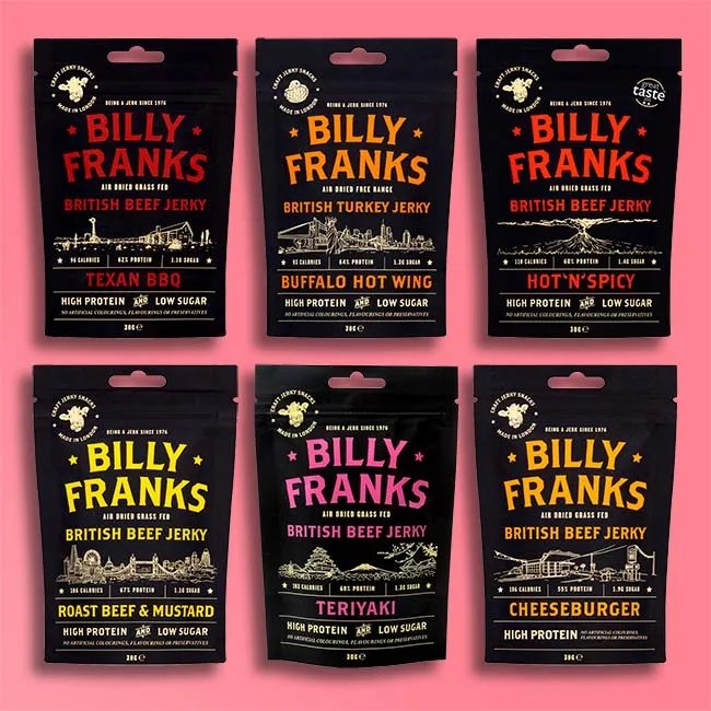 Billy Franks - Beef & Turkey Jerky Taster Bundle
