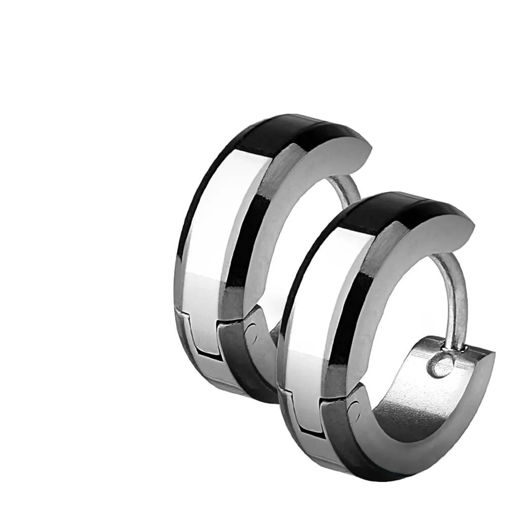 Black Silver Lined Clicker