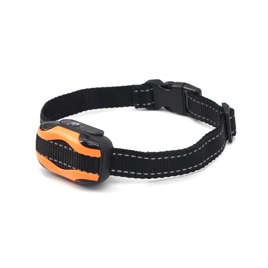 Dog Training Collar with remote Shock or No Shock color ORANGE
