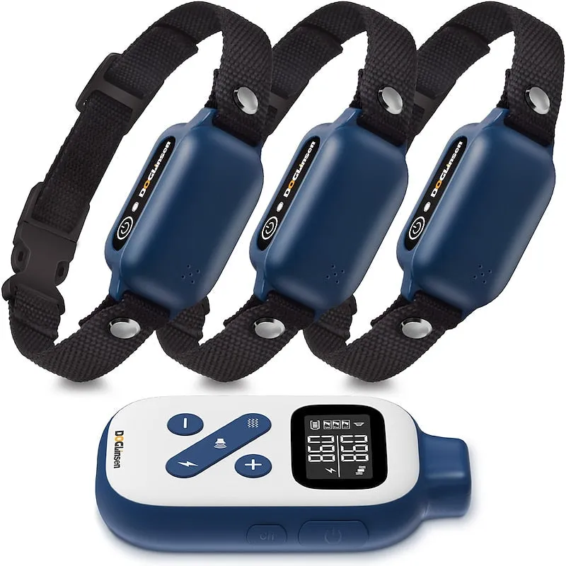 DogLinsen Multifunctional Dog Training & Anti-Bark Collar with Remote