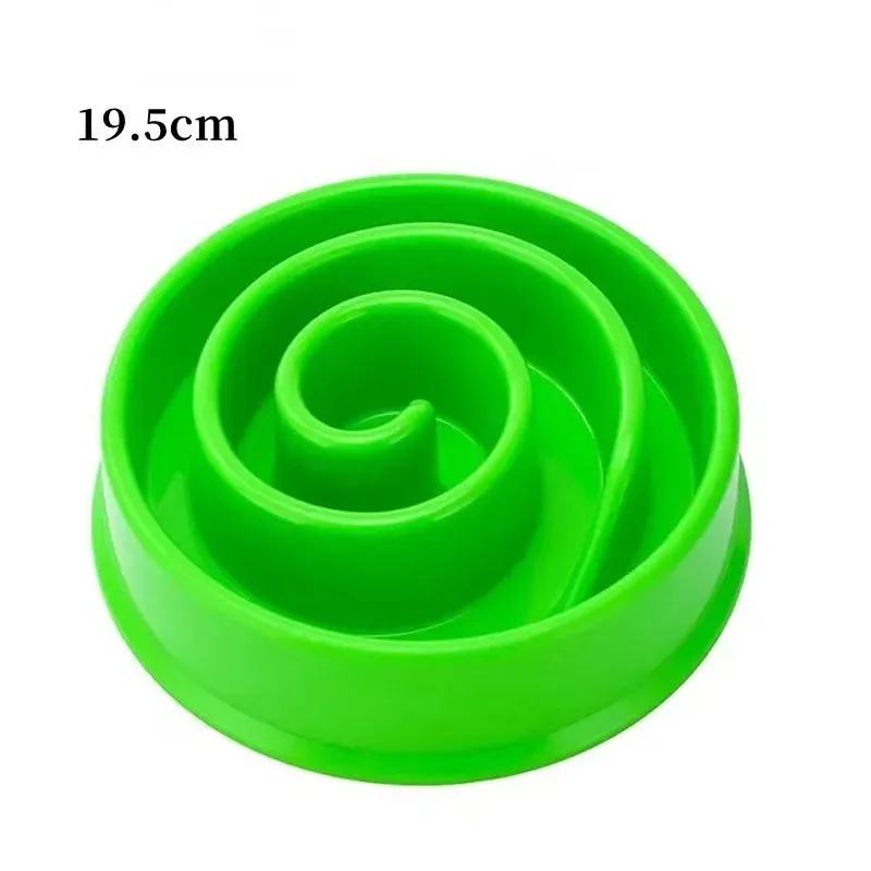 Eco-Friendly Slow Feeder Dog Bowl in Multiple Colors