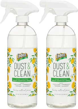 Endust Plant-based Multi-surface Dusting & Cleaning Spray, 24 Fl Oz (Pack of 2)