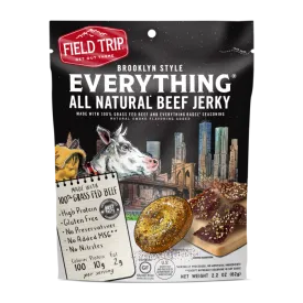 Field Trip Beef Jerky - Everything Bagel
