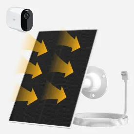 for Arlo Essential XL Solar Panel Charger, Spotlight Camera (1st Gen), Indoor, 4M Waterproof USB Cable, 360Adjustable Joint