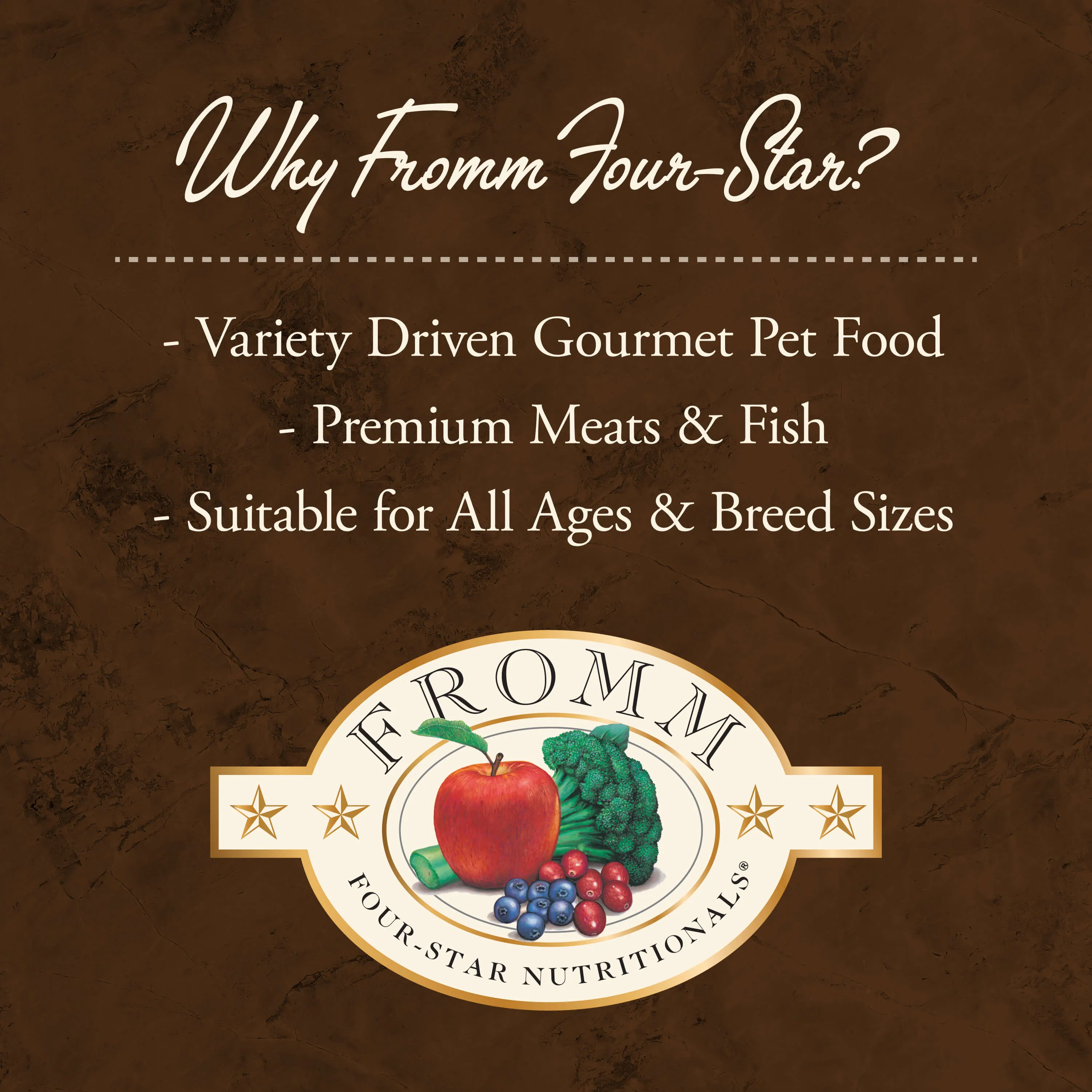 Four-Star Grain-Free Game Bird Recipe Dry Dog Food from Fromm