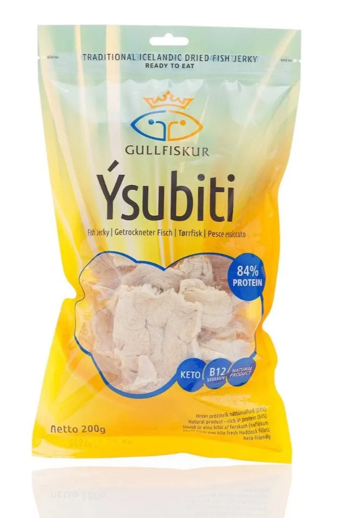 Icelandic Dried Fish Bites Snacks 100 gr - Fish jerky