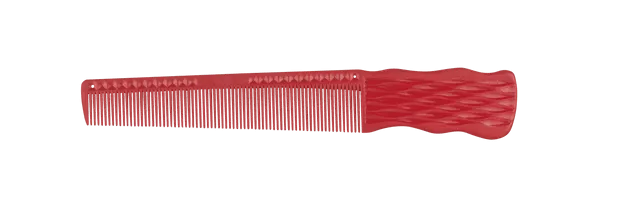 JRL Barbering Comb 6.5" - Red