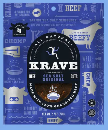 Krave Jerky Sea Salt Original