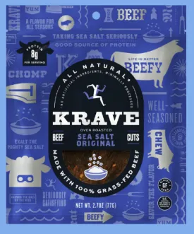 Krave Jerky Sea Salt Original