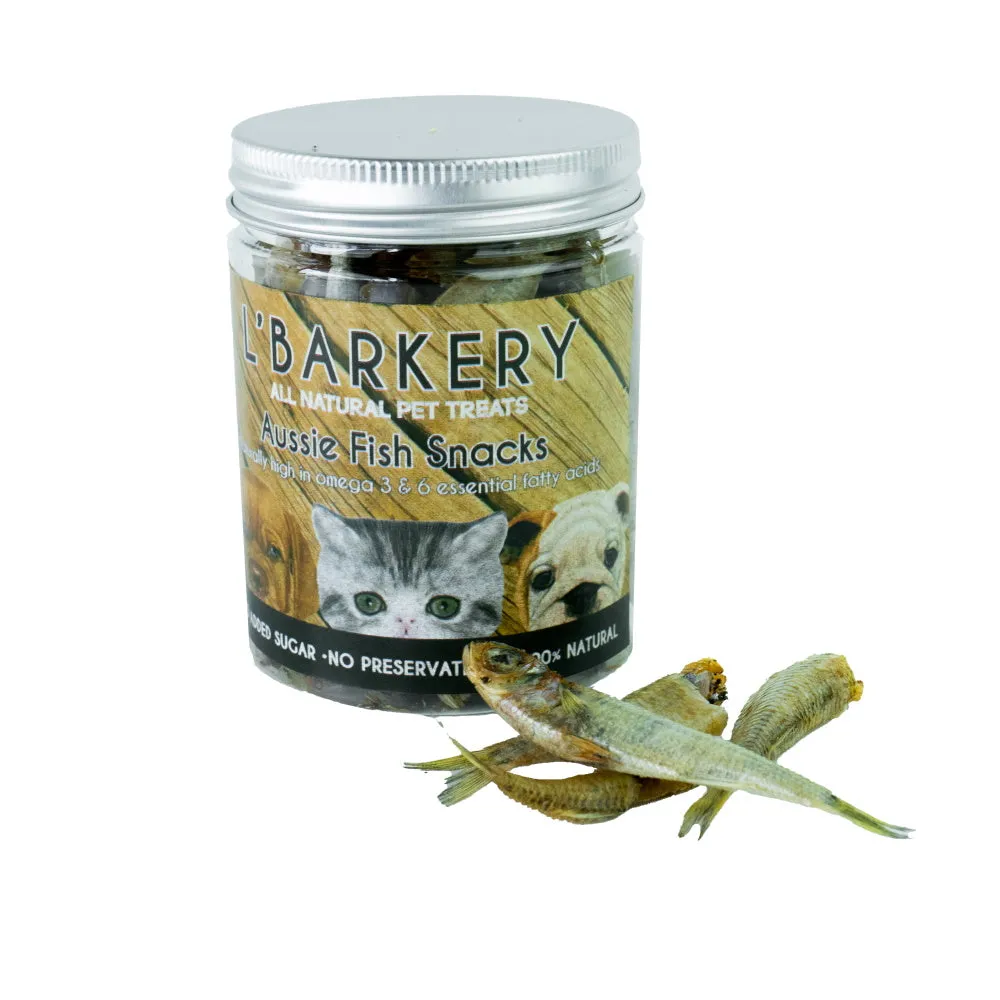 L'Barkery Aussie Fish Snacks