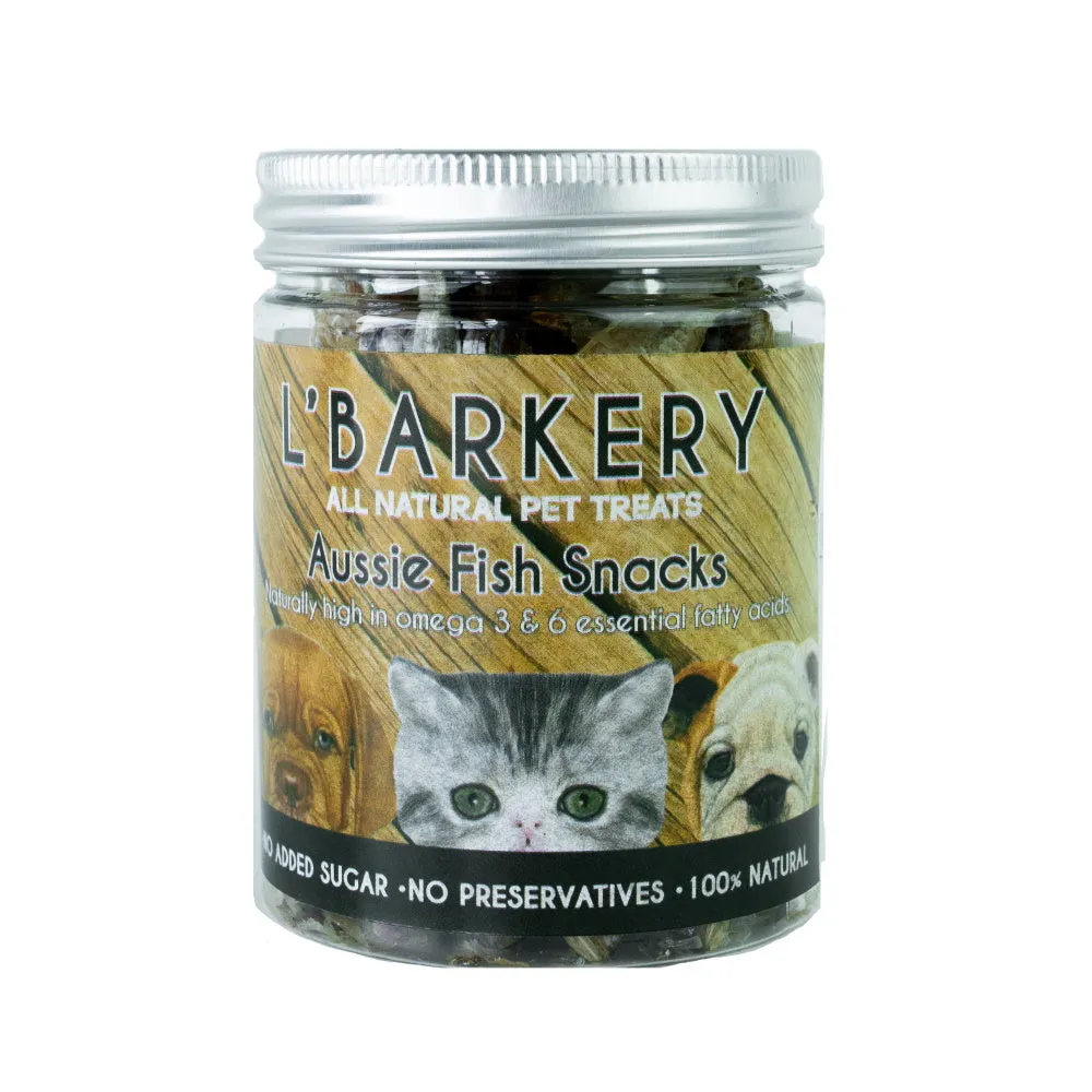 L'Barkery Aussie Fish Snacks