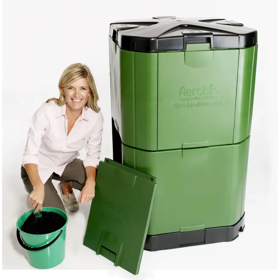 Maze Aerobin Outdoor Compost Bin (200L) - Green