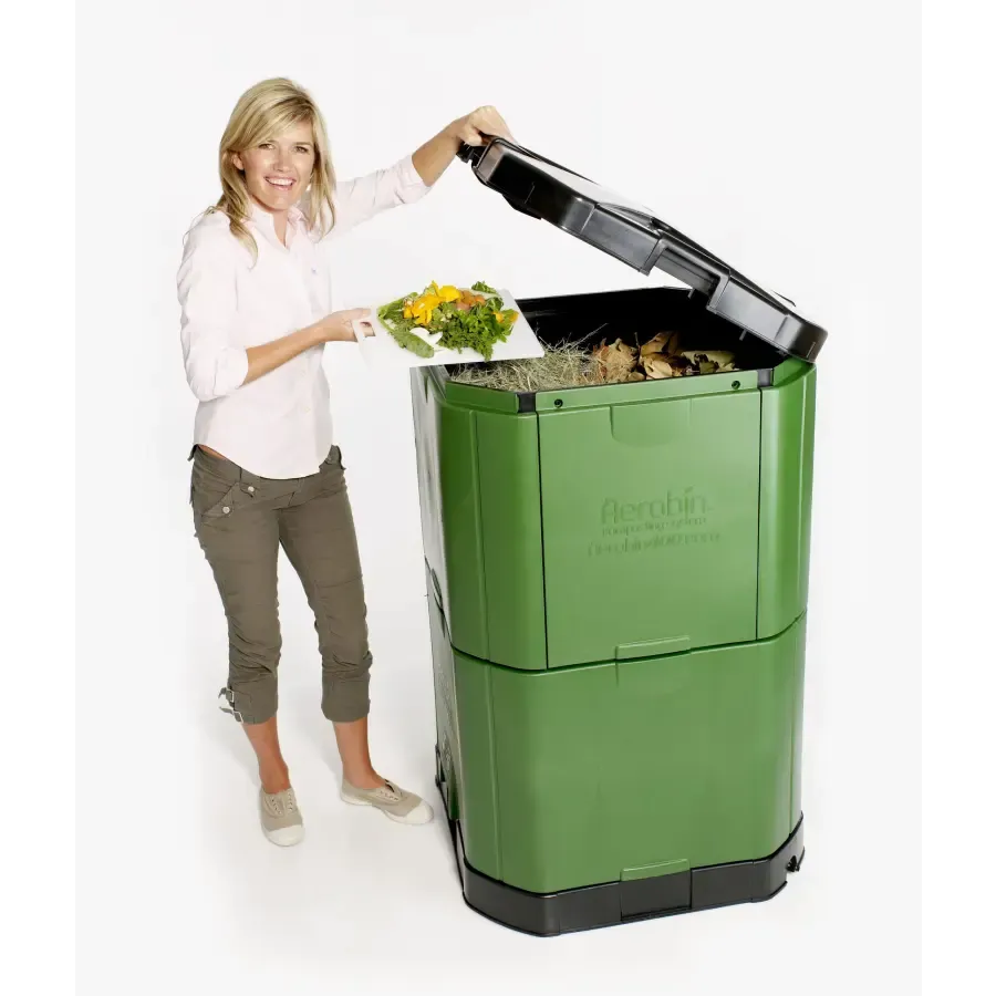 Maze Aerobin Outdoor Compost Bin (200L) - Green