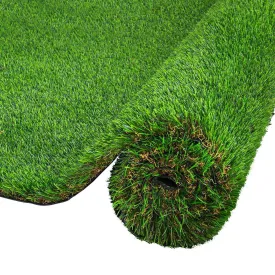 MOBI OUTDOOR Artificial Grass Synthetic Fake Lawn 10SQM Turf Plastic Plant 30mm