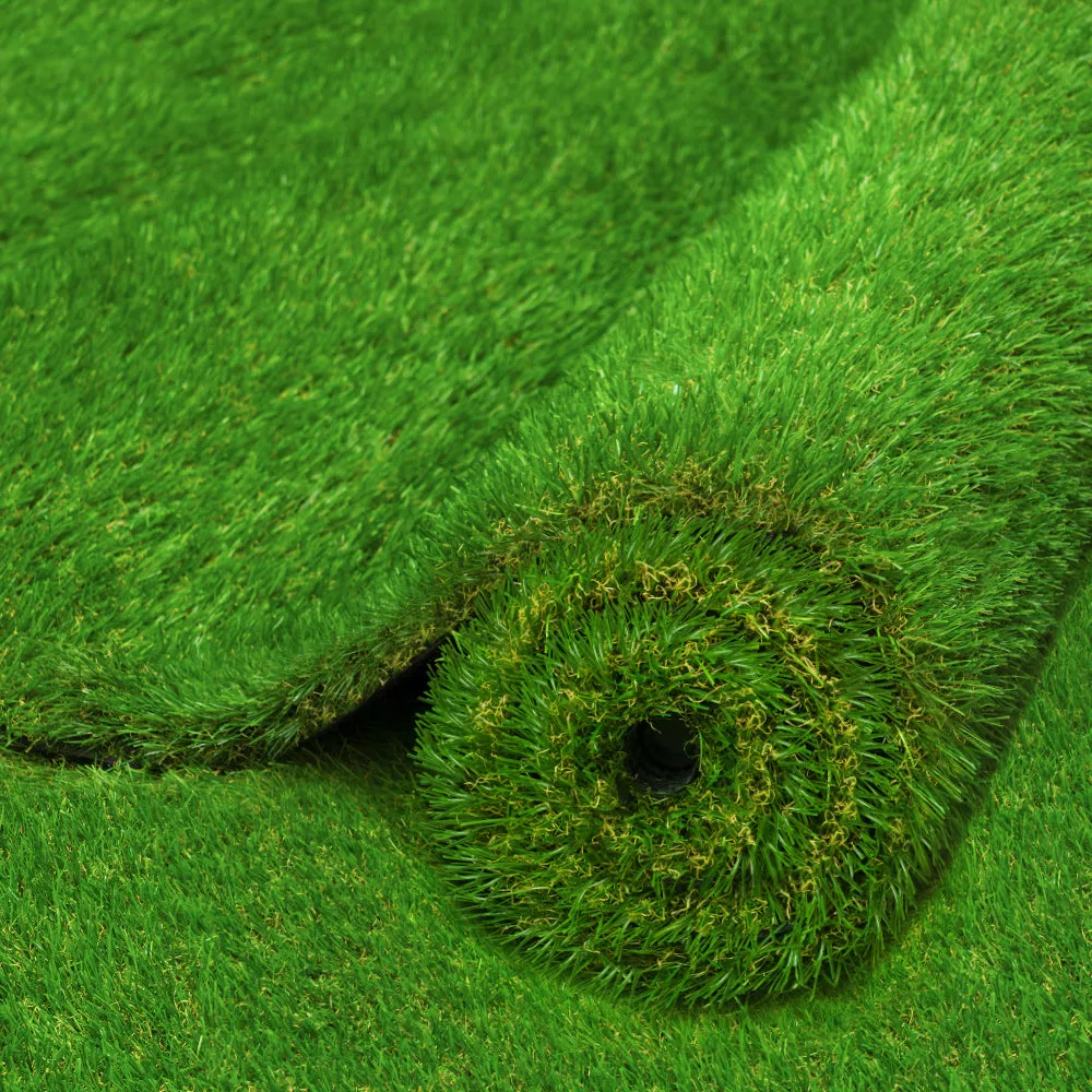 MOBI OUTDOOR Artificial Grass Synthetic Fake Lawn 10SQM Turf Plastic Plant 30mm