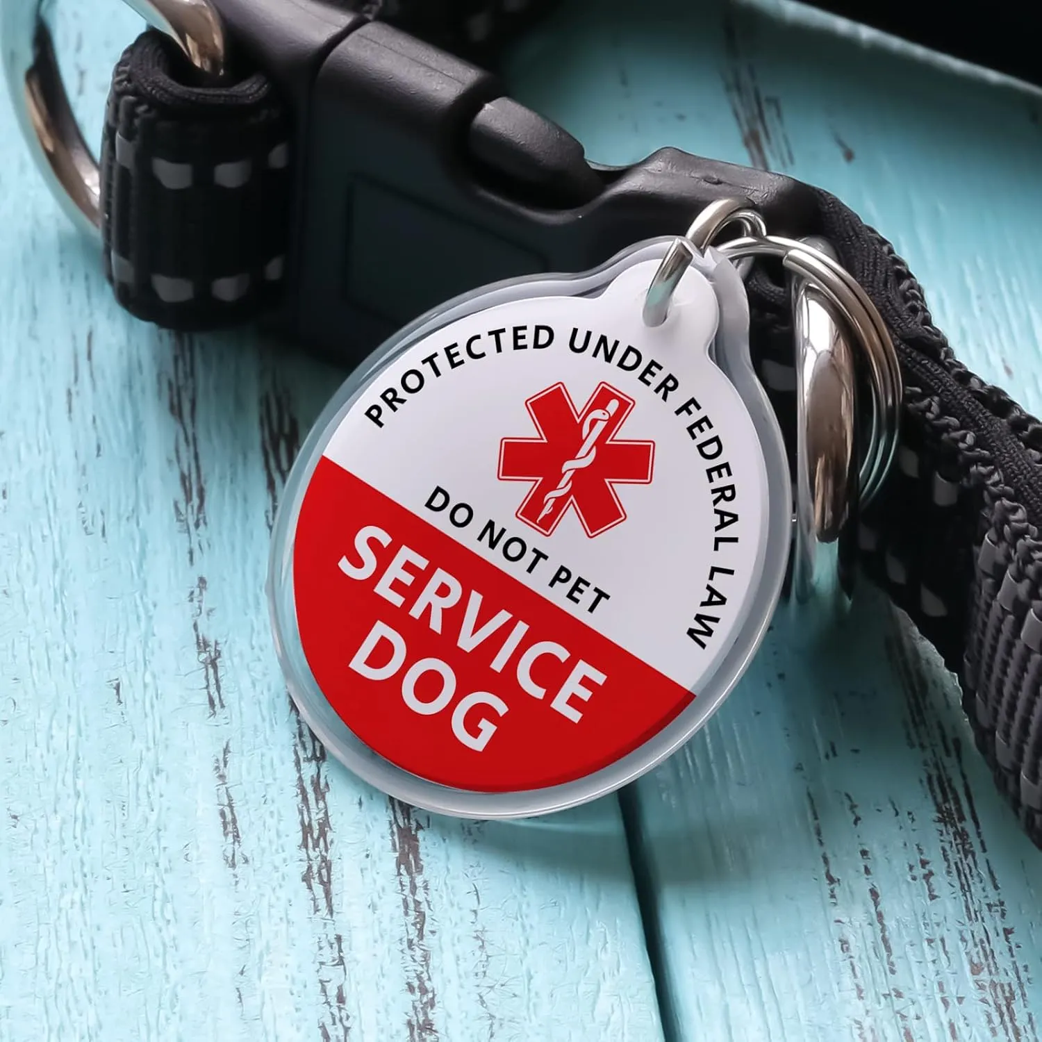 MYLUCKYTAG NFC & QR Code Smart Pet ID Tag, Personalized Online Pet Profile, Durable Dog Tag