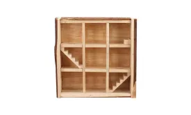 Natural Wooden Hamster Maze Playground