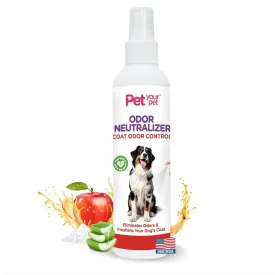 Odor Neutralizer Spray for Dogs 4oz, Non-Toxic Deodorizer with Aloe Vera & Apple Cider Vinegar, Made in USA, Freshens Coat & Eliminates Odors
