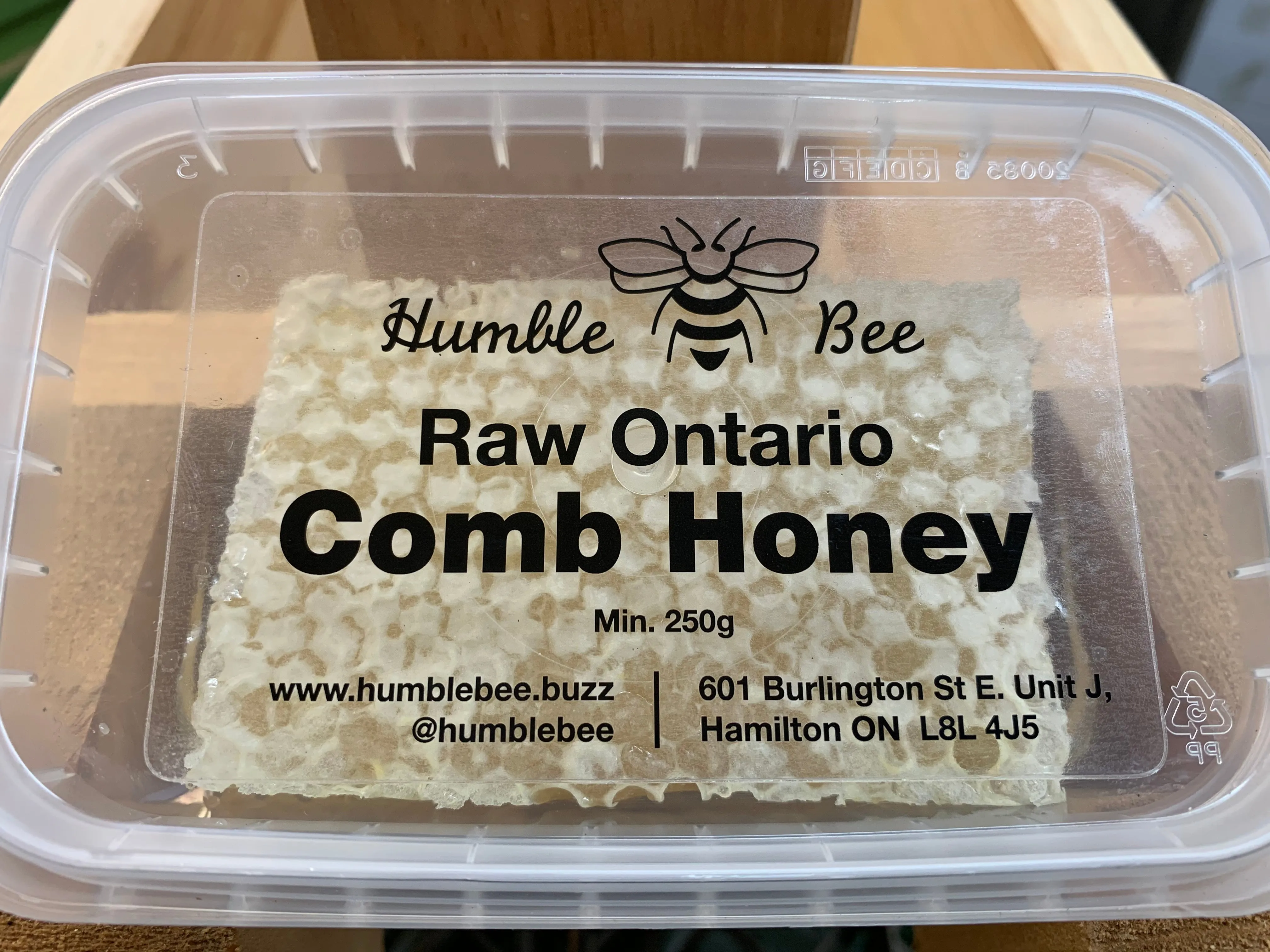 Ontario Raw Comb Honey