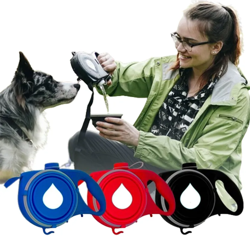 Pat and Pet Emporium | Pet Leashes | Pet Leash and Drink Bowl