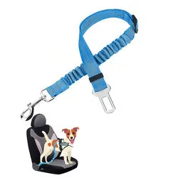 PAWS ASIA Manufacturers Quality Reflectively Nylon Stretchy Retractable Car Dog Leash Rope