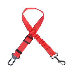 PAWS ASIA Manufacturers Quality Reflectively Nylon Stretchy Retractable Car Dog Leash Rope