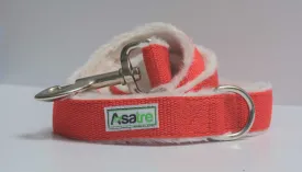 Pet Leash - Hemp Dog Leash Red, Eco-friendly & Durable|Asatre
