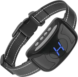 Pet Life ® Woofade 3-Level Sensitivity of Tone and Vibration Anti-Bark Dog Collar