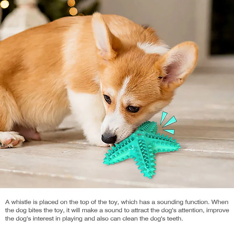 Sea Star Shaped Dental Dog Teeth Cleaning Toy