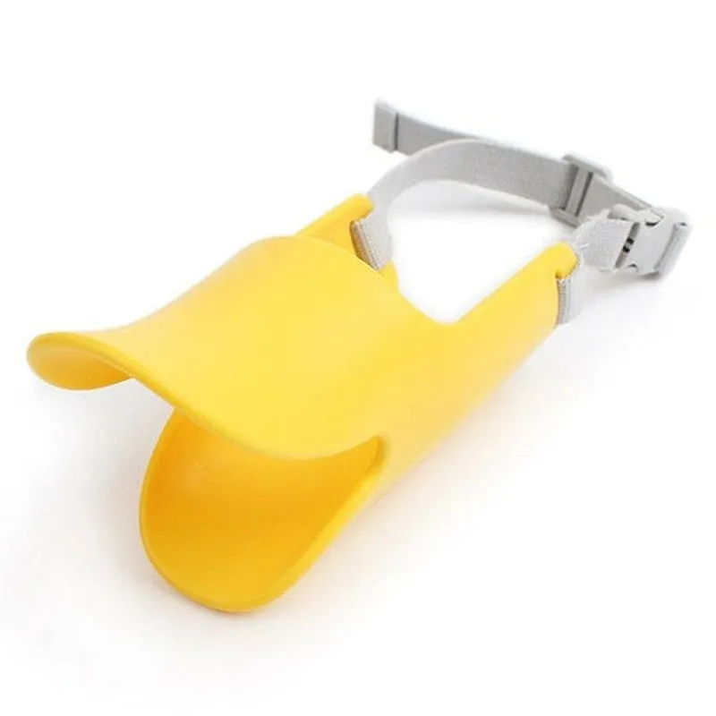 Silicone Duck Muzzle Mask for Small Dogs