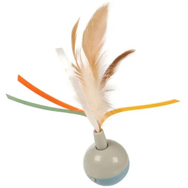 SmartyKat Instincts Rowdy Ribbons™ Electronic Motion Cat Toy (Multi-Color)