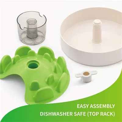 SPIN Interactive Slow Feeder UFO Maze Bowls, Difficult - Tricky Level
