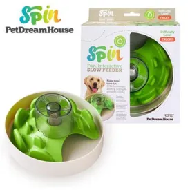 SPIN Interactive Slow Feeder UFO Maze Bowls, Difficult - Tricky Level