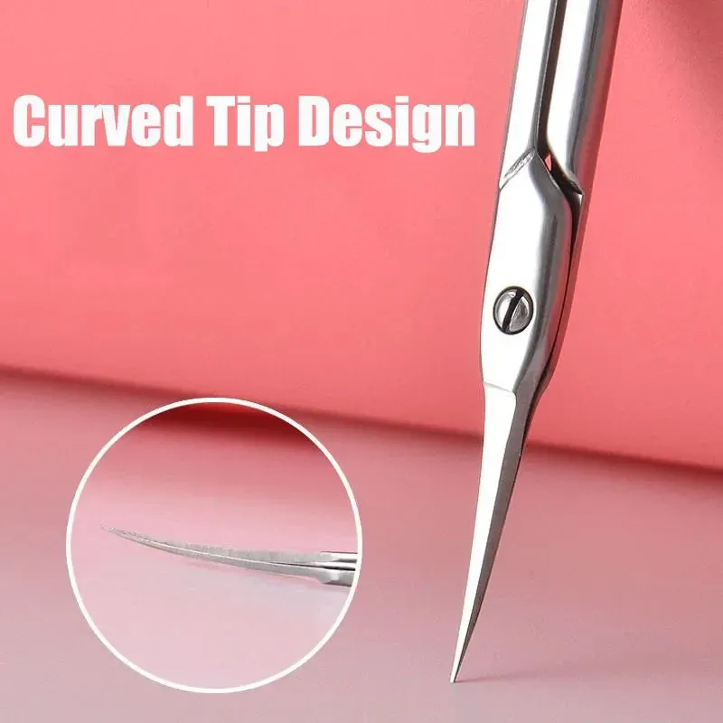 Stainless Steel Cuticle Scissors - Dead Skin Remover