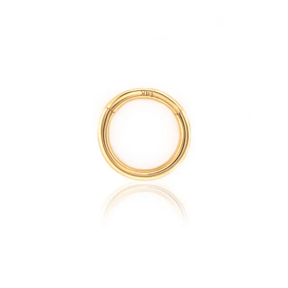 Tilum 16g 14kt Yellow Gold Simple Clicker Ring - Price Per 1