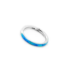 Tilum 16g Sideline Opal Titanium Clicker - Price Per 1